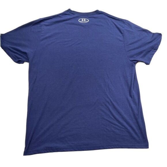 Under Armour UA T-Shirt Mens Size L Large (Measured 22” X 29”) Blue - Picture 2 of 6